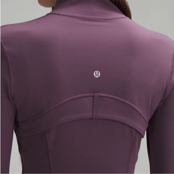 Lululemon Define Cropped Jacket Nulu Size 12 Grape Thistle Purple LW3HB5S GPTH - Picture 5 of 11